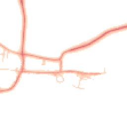 Daytime road noise heatmap for YO60 6SU