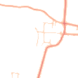 Daytime road noise heatmap for YO60 6SW