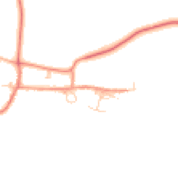 Daytime road noise heatmap for YO60 6SY