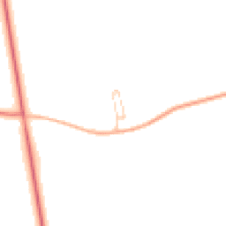 Daytime road noise heatmap for YO60 7DD