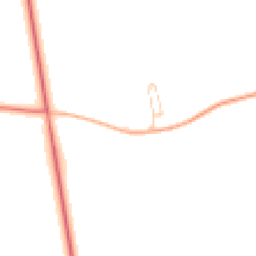 Daytime road noise heatmap for YO60 7DE