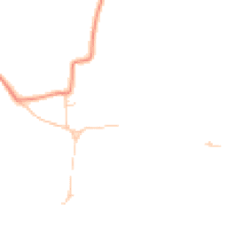Daytime road noise heatmap for YO60 7HQ