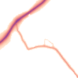 Daytime road noise heatmap for YO60 7HW