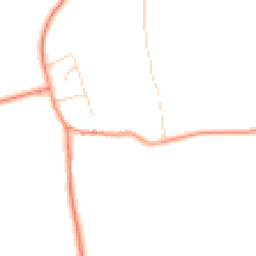 Daytime road noise heatmap for YO60 7NA