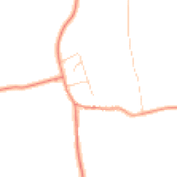 Daytime road noise heatmap for YO60 7ND