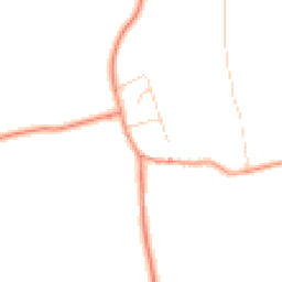 Daytime road noise heatmap for YO60 7NH