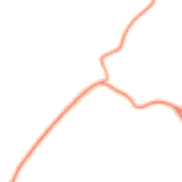 Daytime road noise heatmap for YO60 7NP