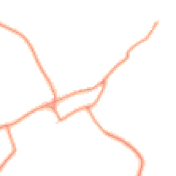 Daytime road noise heatmap for YO60 7PE