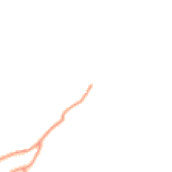 Daytime road noise heatmap for YO60 7PF