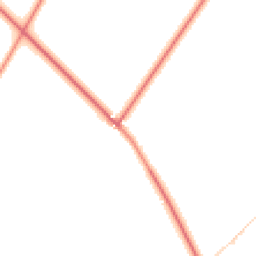 Daytime road noise heatmap for YO60 7PZ