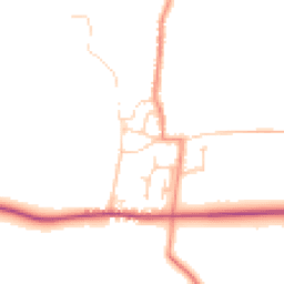 Daytime road noise heatmap for YO62 4AA