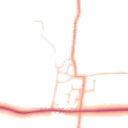 Daytime road noise heatmap for YO62 4AD