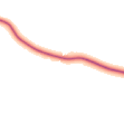 Daytime road noise heatmap for YO62 4AS