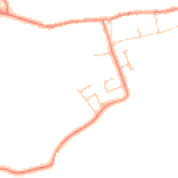 Daytime road noise heatmap for YO62 4BY