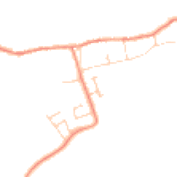 Daytime road noise heatmap for YO62 4DG