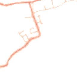 Daytime road noise heatmap for YO62 4DJ