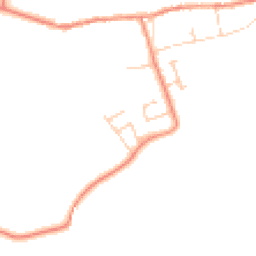 Daytime road noise heatmap for YO62 4DW