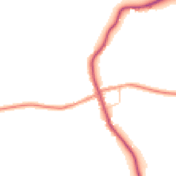 Daytime road noise heatmap for YO62 4JF
