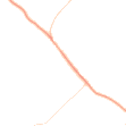 Daytime road noise heatmap for YO62 4NB