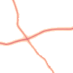 Daytime road noise heatmap for YO62 4NH