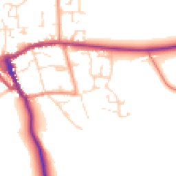 Daytime road noise heatmap for YO62 5BE