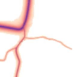 Daytime road noise heatmap for YO62 5EF