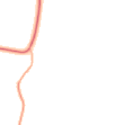 Night-time road noise heatmap for YO62 5EG