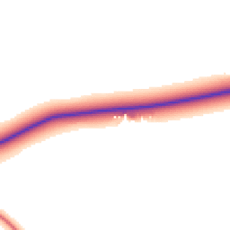 Daytime road noise heatmap for YO62 5EJ