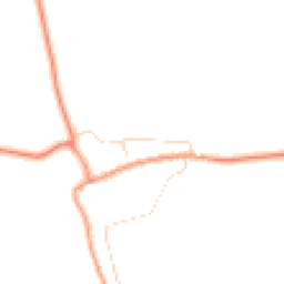 Daytime road noise heatmap for YO62 5JA