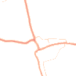 Daytime road noise heatmap for YO62 5JB