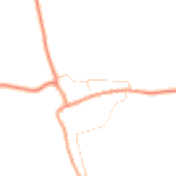 Daytime road noise heatmap for YO62 5JD