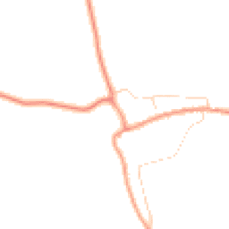 Daytime road noise heatmap for YO62 5JE