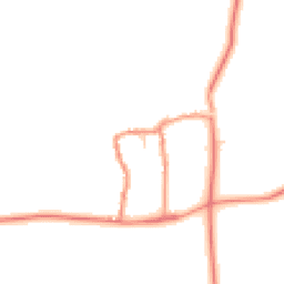 Daytime road noise heatmap for YO62 5UP
