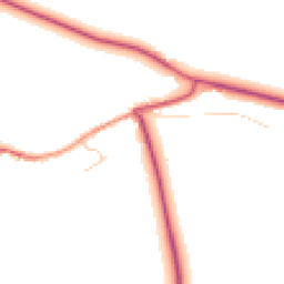 Daytime road noise heatmap for YO62 5XY