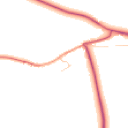 Daytime road noise heatmap for YO62 5YJ