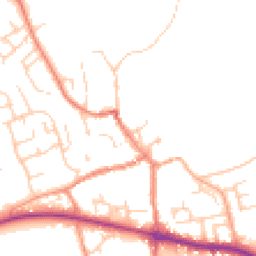 Daytime road noise heatmap for YO62 6AX