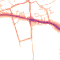 Daytime road noise heatmap for YO62 6DN