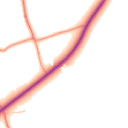 Daytime road noise heatmap for YO62 6HD
