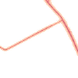 Daytime road noise heatmap for YO62 6NY