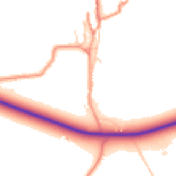 Daytime road noise heatmap for YO62 6SH