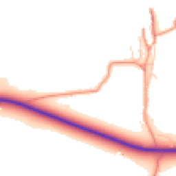 Daytime road noise heatmap for YO62 6SL