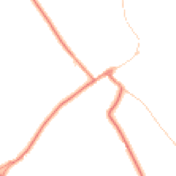 Daytime road noise heatmap for YO62 7HX