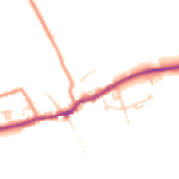 Daytime road noise heatmap for YO62 7RA