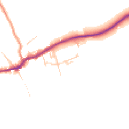 Daytime road noise heatmap for YO62 7RG