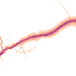 Daytime road noise heatmap for YO62 7RQ