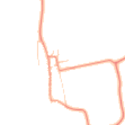 Daytime road noise heatmap for YO62 7RT