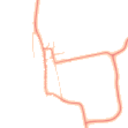 Daytime road noise heatmap for YO62 7RU