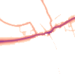 Daytime road noise heatmap for YO62 7ST