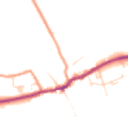 Daytime road noise heatmap for YO62 7TT