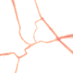 Night-time road noise heatmap for YO7 1AE
